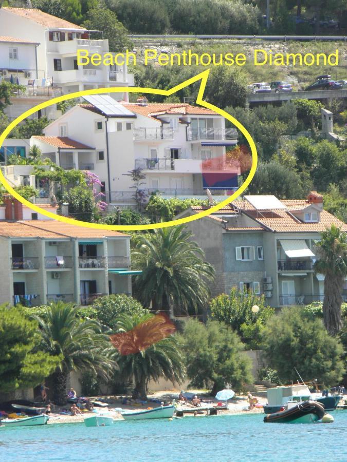 Beach Penthouse Diamond Omiš Dış mekan fotoğraf